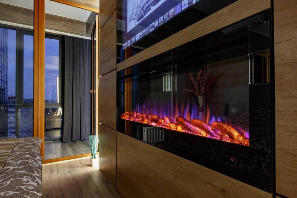 City Center. Panoramic Windows. Fireplace. Chisinau Eksteriør bilde
